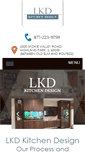 Mobile Screenshot of lkdkitchendesign.com