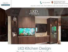 Tablet Screenshot of lkdkitchendesign.com
